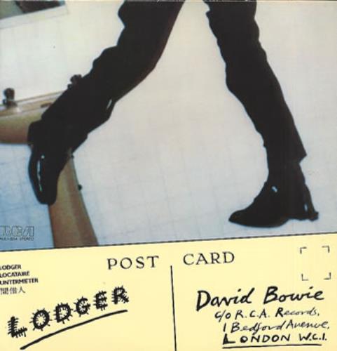 David Bowie Lodger vinyl LP album (LP record) US BOWLPLO348470