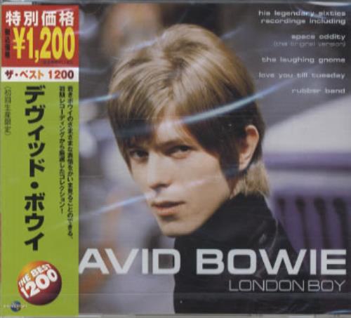 David Bowie London Boy CD album (CDLP) Japanese BOWCDLO331331