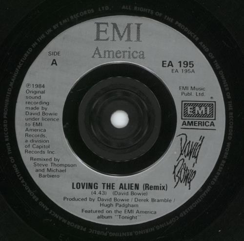 David Bowie Loving The Alien - Injection + Gatefold 7" vinyl single (7 inch record / 45) UK BOW07LO28466