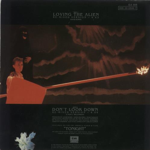 David Bowie Loving The Alien - Injection + Gatefold 7" vinyl single (7 inch record / 45) UK BOW07LO28466