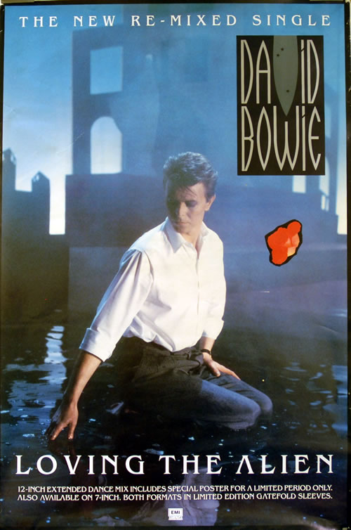 David Bowie Loving The Alien poster UK BOWPOLO631722