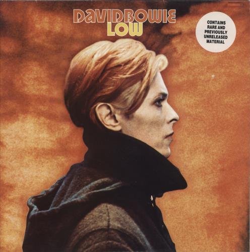 David Bowie Low - Hype Stickered - EX vinyl LP album (LP record) UK BOWLPLO877448
