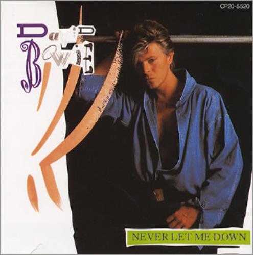 David Bowie Never Let Me Down CD single (CD5 / 5") Japanese BOWC5NE197224