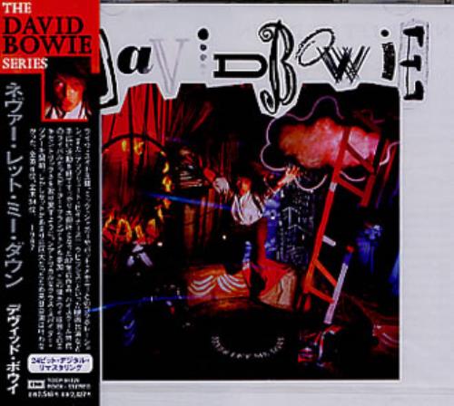 David Bowie Never Let Me Down CD album (CDLP) Japanese BOWCDNE344024