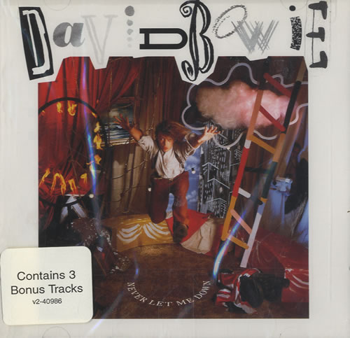 David Bowie Never Let Me Down CD album (CDLP) US BOWCDNE468610