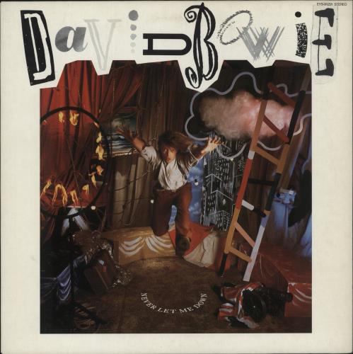 David Bowie Never Let Me Down vinyl LP album (LP record) Japanese BOWLPNE887219