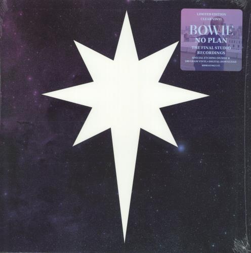David Bowie No Plan - RSD17 - Clear / Light Blue Vinyl 12" vinyl single (12 inch record / Maxi-single) UK BOW12NO800747