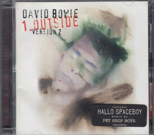David Bowie Outside 2 CD album set (Double CD) Australian BOW2COU694246