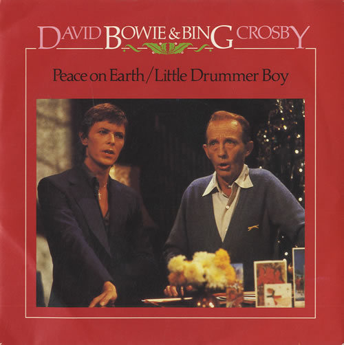 David Bowie Peace On Earth / Little Drummer Boy + P/S 7" vinyl single (7 inch record / 45) UK BOW07PE34651