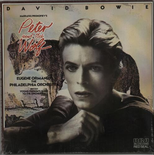David Bowie Peter And The Wolf - Sealed vinyl LP album (LP record) US BOWLPPE650642