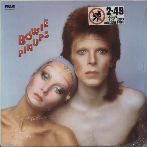 David Bowie Pin Ups + Shrink vinyl LP album (LP record) German BOWLPPI874449