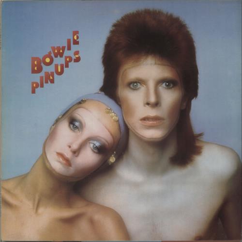 David Bowie Pin Ups - gold promo stamp vinyl LP album (LP record) UK BOWLPPI631702