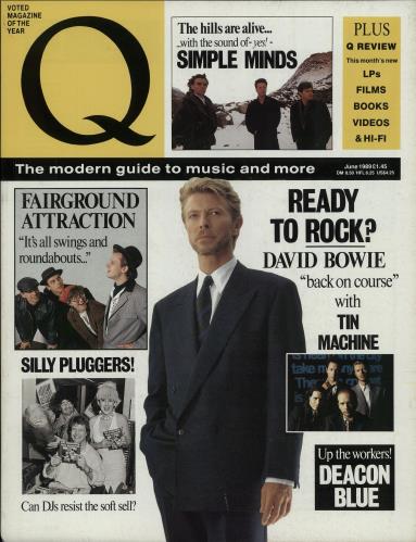 David Bowie Q - June 1989 magazine UK BOWMAQJ646271