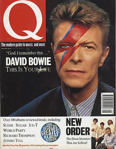David Bowie Q Magazine - Issue 80 - May 1993 + CD magazine UK BOWMAQM280962