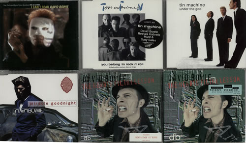 David Bowie Quantity Of 15 Singles CD album (CDLP) UK BOWCDQU632173