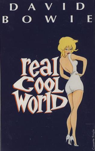 David Bowie Real Cool World cassette single UK BOWCSRE356762