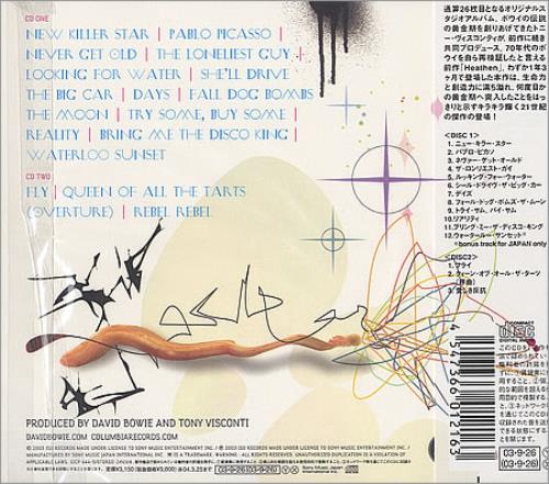 David Bowie Reality + Obi 2 CD album set (Double CD) Japanese BOW2CRE254963