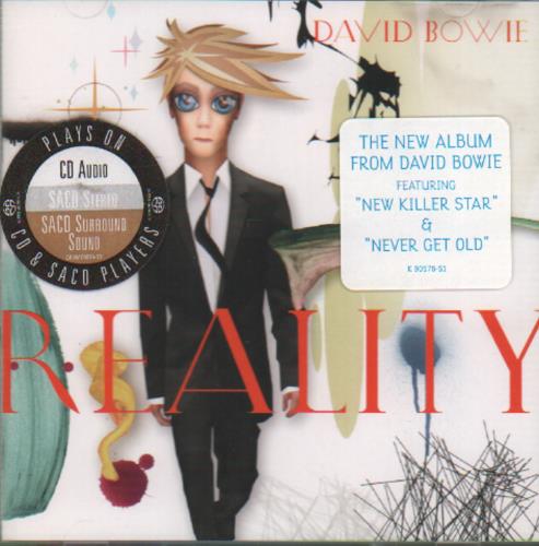 David Bowie Reality super audio CD SACD US BOWSARE648553