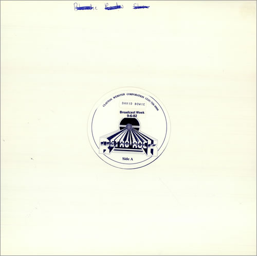 David Bowie Retro Rock vinyl LP album (LP record) US BOWLPRE456686