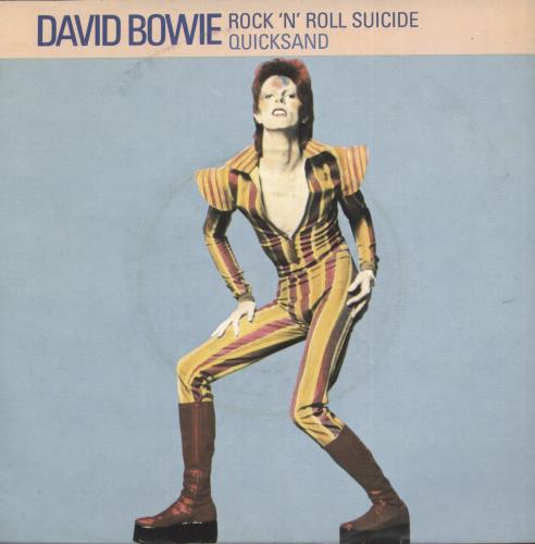 David Bowie Rock 'N' Roll Suicide 7" vinyl single (7 inch record / 45) Irish BOW07RO867176