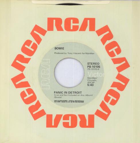 David Bowie Rock 'n Roll With Me 7" vinyl single (7 inch record / 45) US BOW07RO738341