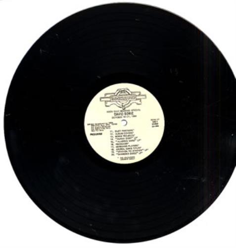 David Bowie Rock Quiz Weekend Special vinyl LP album (LP record) US BOWLPRO312872