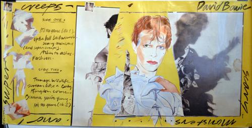 David Bowie Scary Monsters poster UK BOWPOSC707310