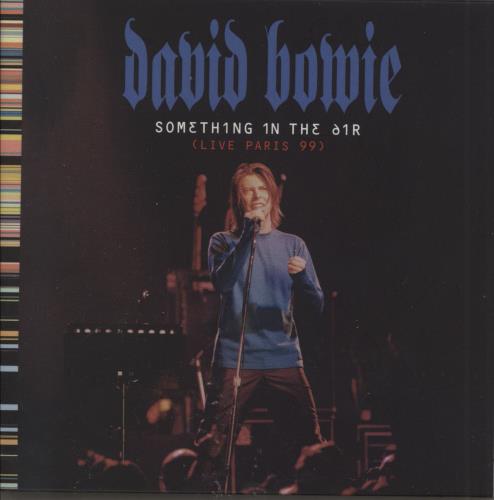 David Bowie Something In The Air (Live Paris 99) CD album (CDLP) UK BOWCDSO791395