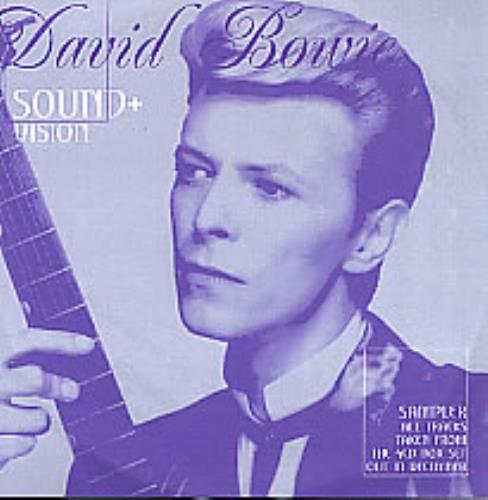 David Bowie Sound + Vision - Sampler CD-R acetate UK BOWCRSO269171
