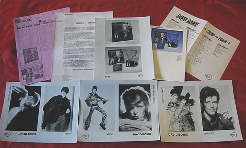 David Bowie Sound + Vision media press pack US BOWPPSO348595