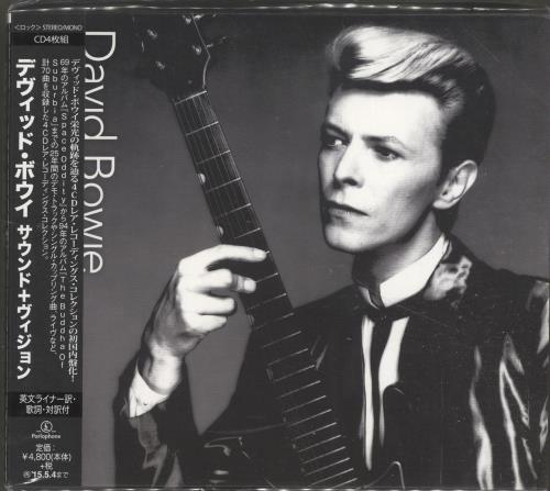 David Bowie Sound + Vision 4-CD album set Japanese BOW4CSO694123