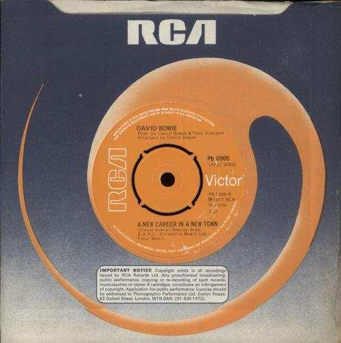 David Bowie Sound And Vision - 4pr 7" vinyl single (7 inch record / 45) UK BOW07SO275201