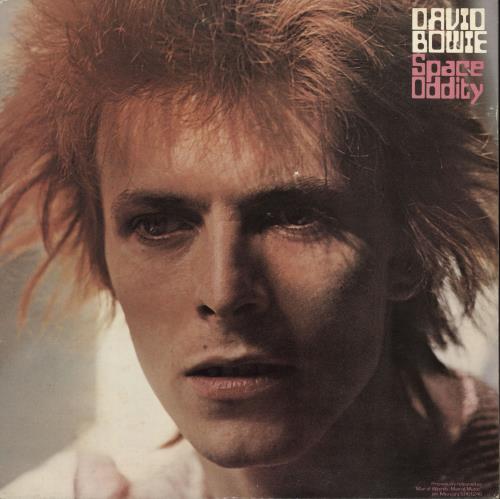 David Bowie Space Oddity + Poster - VG vinyl LP album (LP record) US BOWLPSP718478