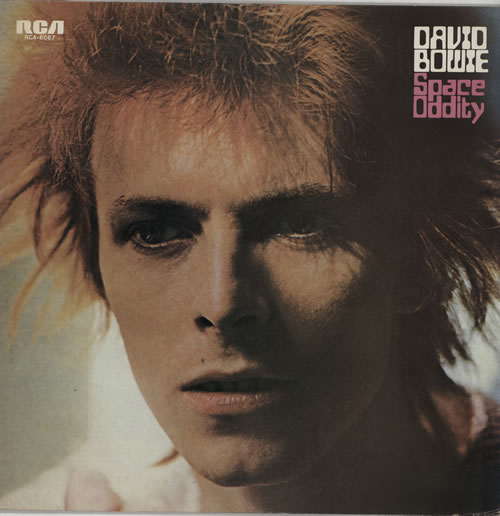 David Bowie Space Oddity + Poster vinyl LP album (LP record) Japanese BOWLPSP570294