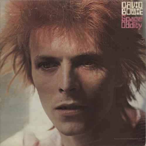David Bowie Space Oddity - 3rd + Poster vinyl LP album (LP record) UK BOWLPSP875161