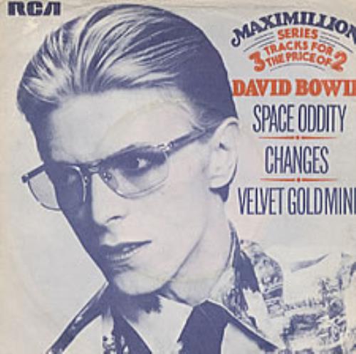 David Bowie Space Oddity - A-Label - P/S 7" vinyl single (7 inch record / 45) UK BOW07SP114748