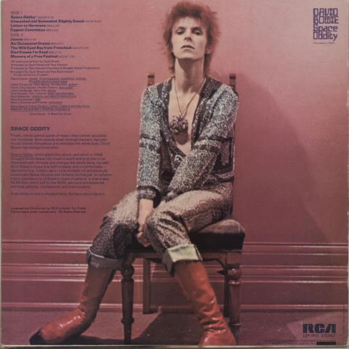 David Bowie Space Oddity - Dynaflex vinyl LP album (LP record) Canadian BOWLPSP694137