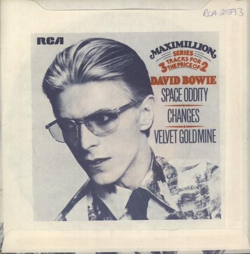 David Bowie Space Oddity - P/S - EX 7" vinyl single (7 inch record / 45) UK BOW07SP578077