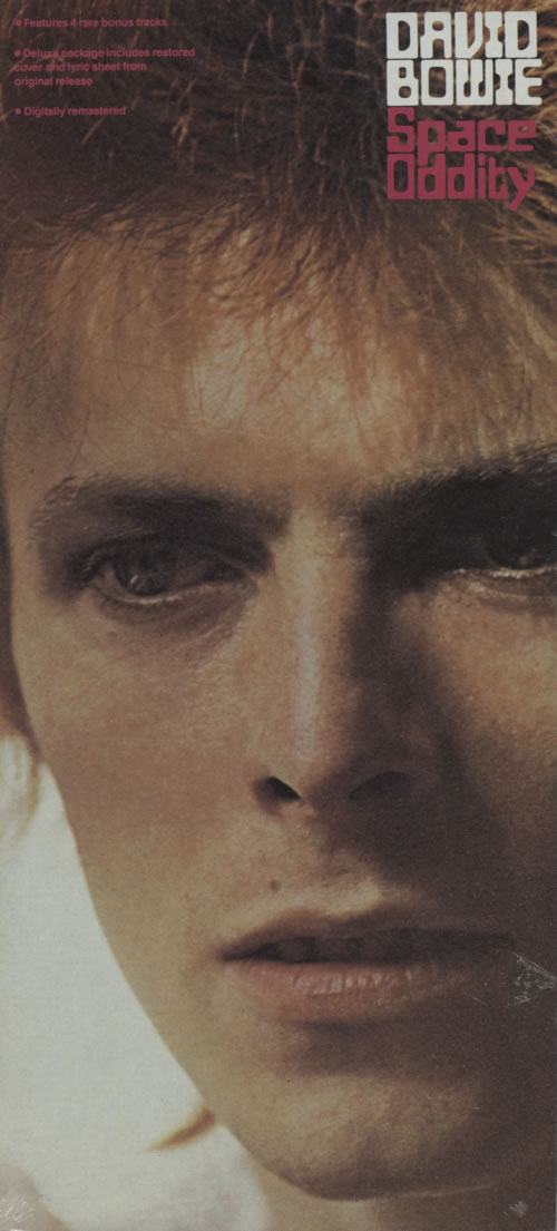 David Bowie Space Oddity - Sealed Longbox CD album (CDLP) US BOWCDSP213874