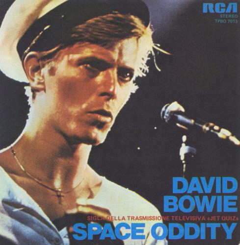 David Bowie Space Oddity 7" vinyl single (7 inch record / 45) Italian BOW07SP170885