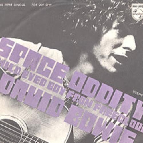 David Bowie Space Oddity 7" vinyl single (7 inch record / 45) Italian BOW07SP207645