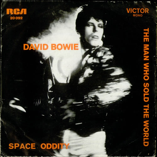 David Bowie Space Oddity 7" vinyl single (7 inch record / 45) Portuguese BOW07SP529585