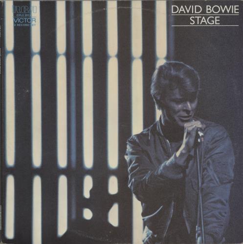 David Bowie Stage 2-LP vinyl record set (Double LP Album) Australian BOW2LST670912