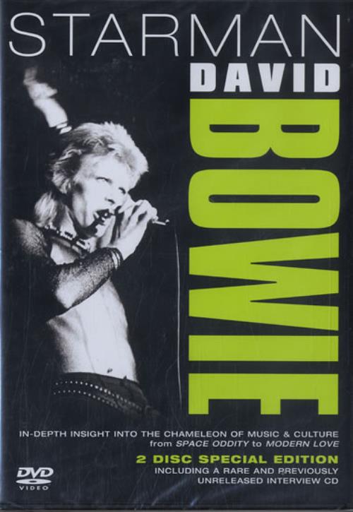 David Bowie Starman 2-disc CD/DVD set UK BOW2DST414079