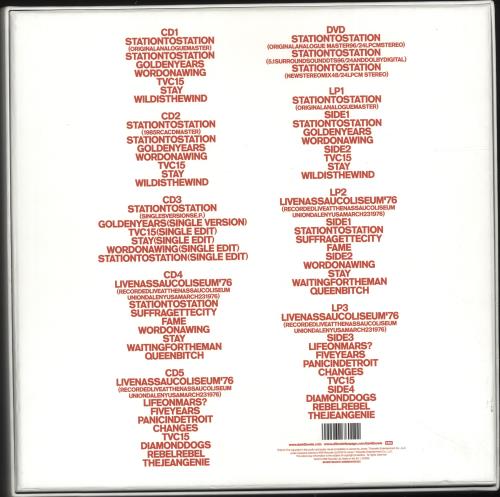 David Bowie Station To Station + Mailer Box box set UK BOWBXST694391