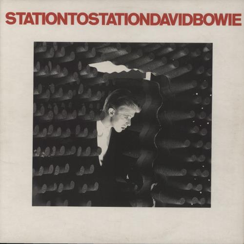 David Bowie Station To Station - CBS Contract Pressing vinyl LP album (LP record) UK BOWLPST894096