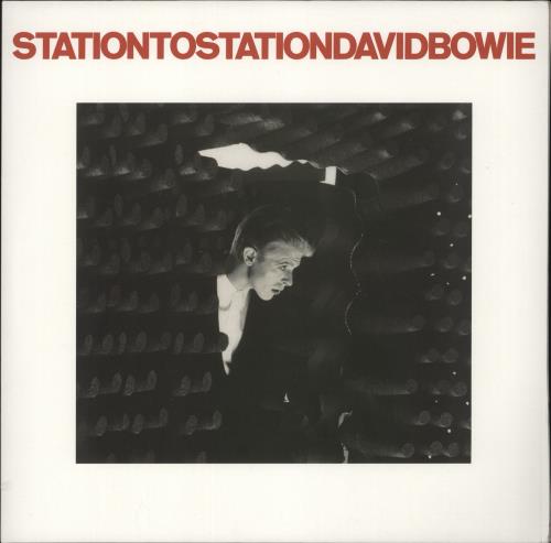 David Bowie Station To Station - Red Vinyl - 45th Anniversary vinyl LP album (LP record) UK BOWLPST875309