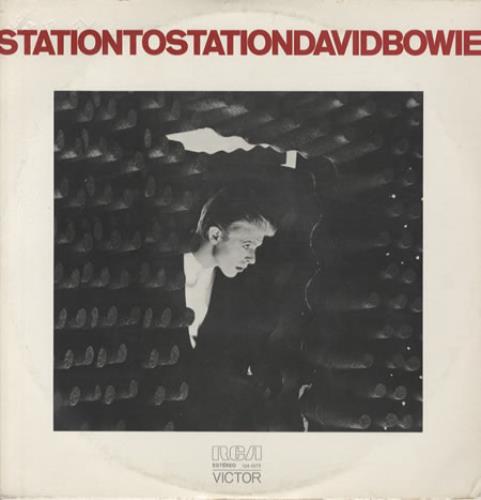 David Bowie Stationtostation vinyl LP album (LP record) Brazilian BOWLPST343275
