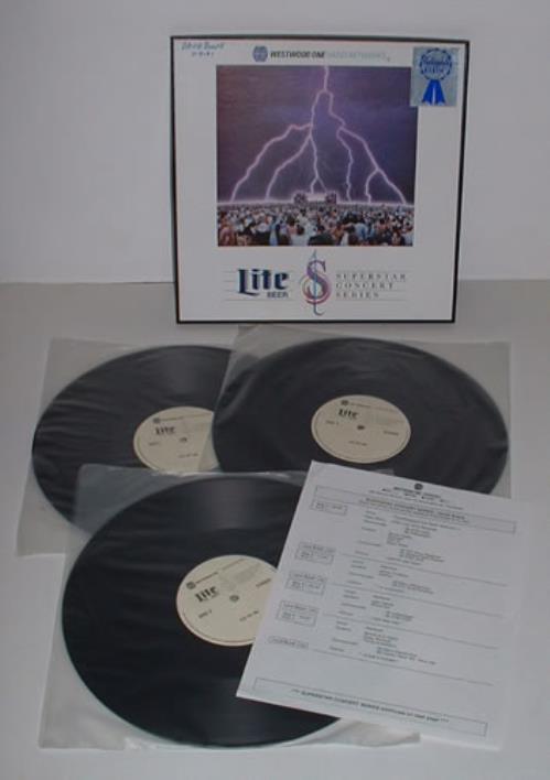 David Bowie Superstar Concert Series Vinyl Box Set US BOWVXSU88523