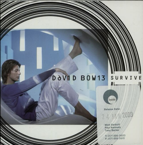 David Bowie Survive CD single (CD5 / 5") UK BOWC5SU148373